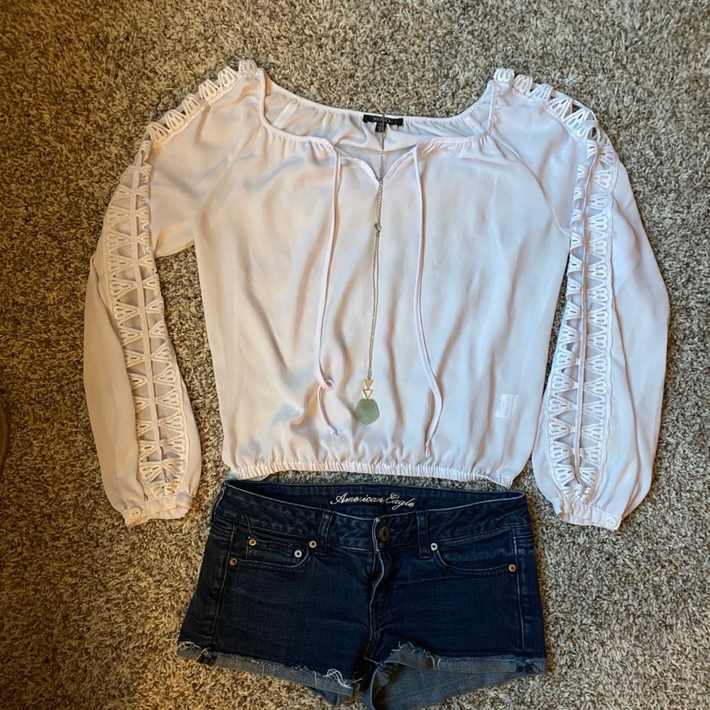 XOXO Long Sleeve Top - Size S